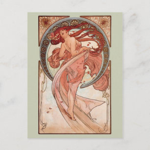 Art Nouveau - Dance Briefkaart