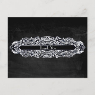  art nouveau dank u briefkaart