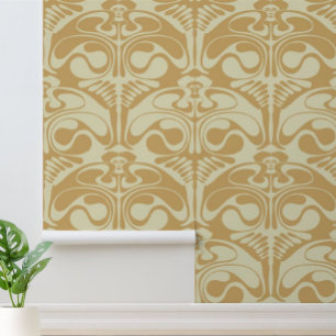 art nouveau dansers van Koloman Moser Behang