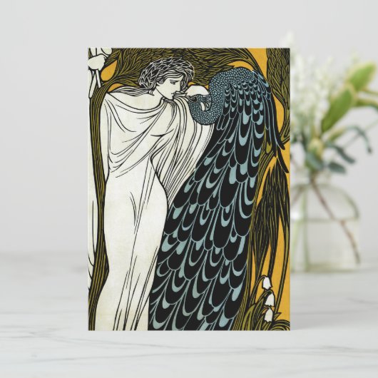 art nouveau, de kus van William Bradley (Staand voorkant)