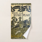 Art nouveau de Shakespeare (Serviette à main)