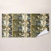 Art nouveau de Shakespeare (Serviette de bain)