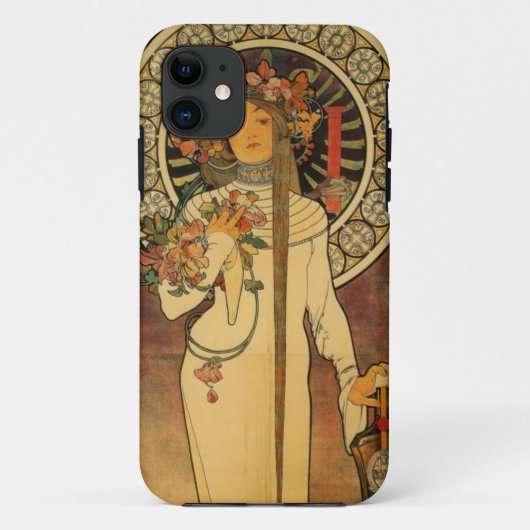 Art Nouveau De Trappistine iPhone Case (Achterkant)