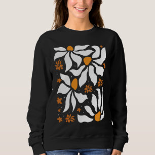Art Nouveau Deco Bloemen Boho Wildbloemen Bloemen Trui