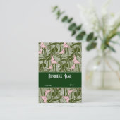 Art Nouveau Déco carte de visite élégant (Debout devant)