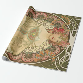 Art Nouveau Decoupage Poster Cadeaupapier