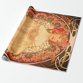 Art Nouveau Decoupage Poster Cadeaupapier