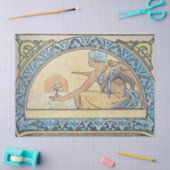 Art Nouveau Decoupage Tissuepapier (Craft)