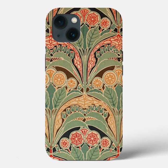 Art Nouveau Design #3 op Emporio Moffa Case-Mate iPhone Hoesje (Back)