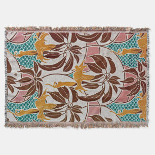 Art Nouveau Design #5 op Emporio Moffa Deken