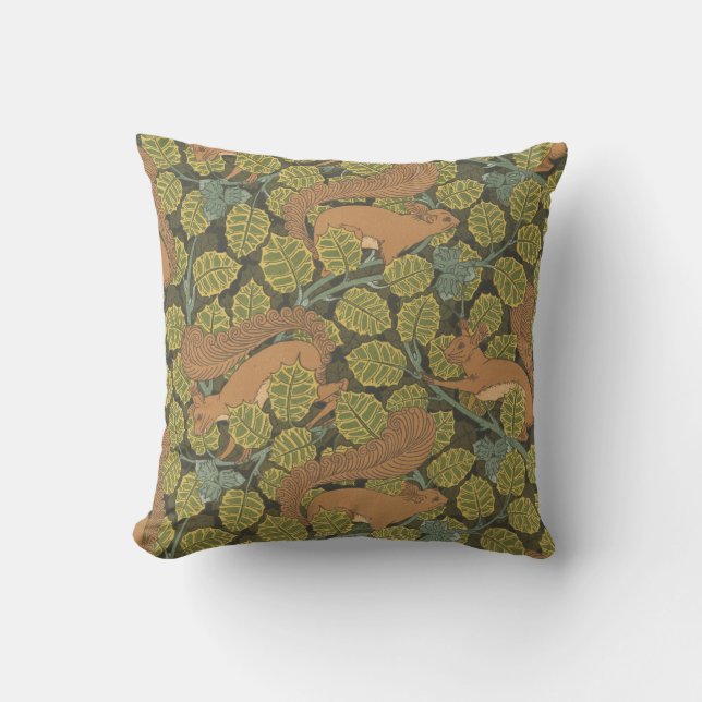Art Nouveau Design Pillow Kussen (Voorkant)