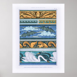 Art Nouveau Dierlijke Vormen in Decoratie