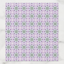 Art Nouveau Distel Wiel Lila Envelop Voering