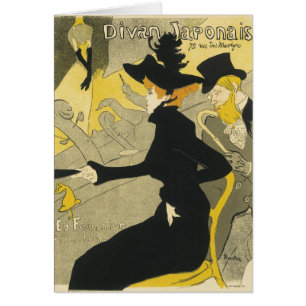 Art Nouveau, Divan Japonais door Toulouse Lautrec