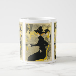 Art Nouveau, Divan Japonais door Toulouse Lautrec Extra Grote Beker