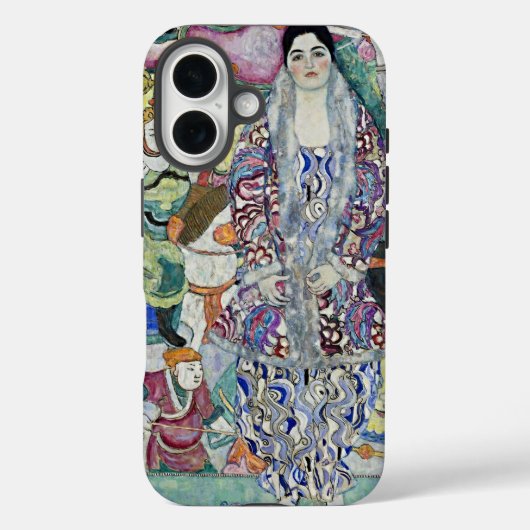 Art Nouveau Elégance : Klimt coque iphone (Verso)