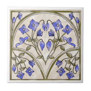 Art Nouveau-element Tegeltje