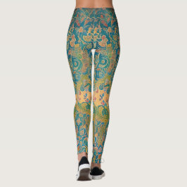 Art nouveau en Perzische kunst- geïnspireerde digi Leggings