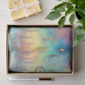 Art Nouveau Fantasy Art Alice Tea Party Decoupage Tissuepapier (Geschenk)