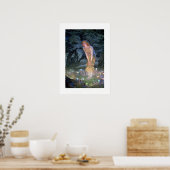 Art Nouveau Fantasy Print 20x20 (Keuken)