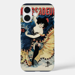 Art Nouveau Flamenco danser, Ambassadeurs iPhone 16 Hoesje