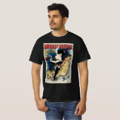 Art Nouveau Flamenco danser, Ambassadeurs T-shirt (Voorkant volledig)