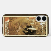  art nouveau flirt koekjes, Alphonse Mucha Case-Mate iPhone Case (Achterkant (horizontaal))