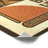  art nouveau flirt koekjes, Alphonse Mucha Poster (Hoek)