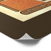  art nouveau flirt koekjes, Alphonse Mucha Poster (Hoek)