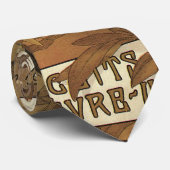  art nouveau flirt koekjes, Alphonse Mucha Stropdas (Opgerold)