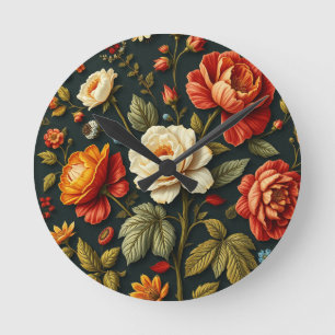 Art Nouveau Floral - Leef het leven in volle bloei Ronde Klok