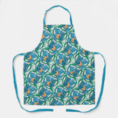 Art Nouveau Floral Majolica Pattern Schort (Voorkant)