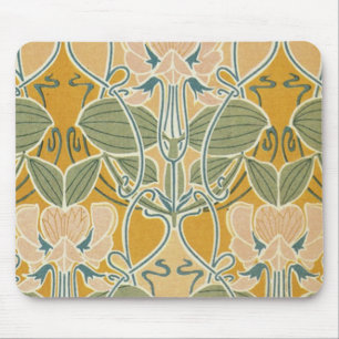 Art Nouveau Floral Muismat
