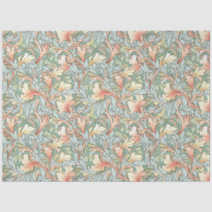 Art Nouveau Floral Wallpaper Design Decoupage Tissuepapier