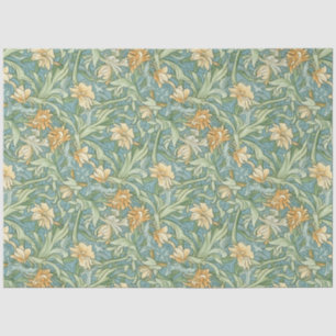Art Nouveau Floral Wallpaper Design Decoupage Tissuepapier