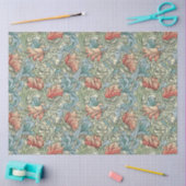 Art Nouveau Floral Wallpaper Design Decoupage Tissuepapier (Craft)