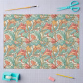 Art Nouveau Floral Wallpaper Design Decoupage Tissuepapier (Craft)