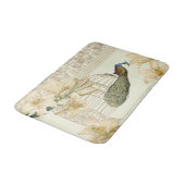 art nouveau frans lily  birdcage peace ock badmat (Gekanteld)