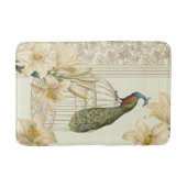 art nouveau frans lily  birdcage peace ock badmat (Voorkant)