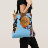 Art Nouveau Frost Druiven Draagtas (Dichtbij)