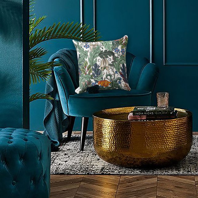 Art Nouveau Garden Muse Design Kussen (Creator heeft geüpload)