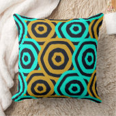 Art Nouveau Geometric Pattern  Kussen (Deken)