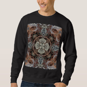 Art nouveau geometrisch patroon trui