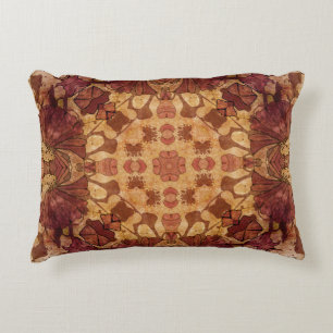 Art nouveau geometrisch, sierpatroon. accent kussen