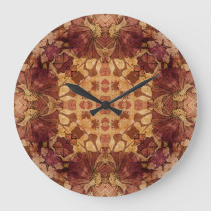 Art nouveau geometrisch, sierpatroon. grote klok