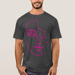 Art Nouveau Gezicht T-shirt