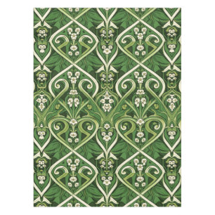 Art nouveau giftige lelietje-van-dalen tafelkleed