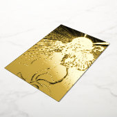 Art Nouveau Girl met Shining Star Quinceañera Folie Uitnodiging (Gedraaid)