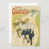  Art Nouveau, Gladiator Fietsen (Voorkant / Achterkant)