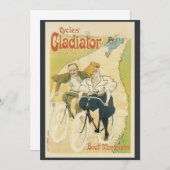  Art Nouveau, Gladiator Fietsen (Voorkant / Achterkant)
